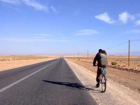 Sur la route entre Meknès et Erfoud