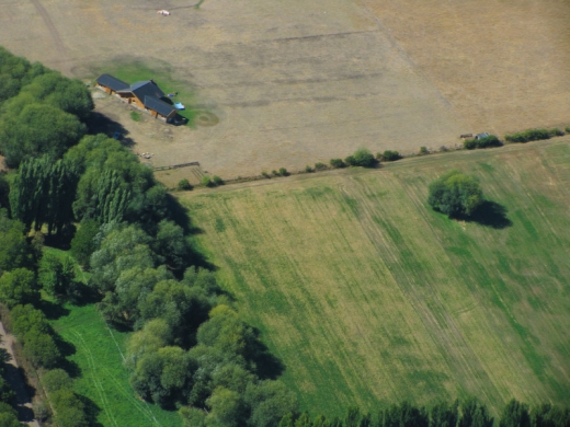 La Casa vue du ciel