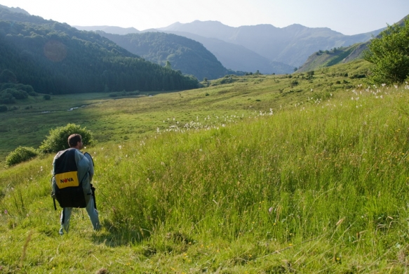 Pause dans la montée