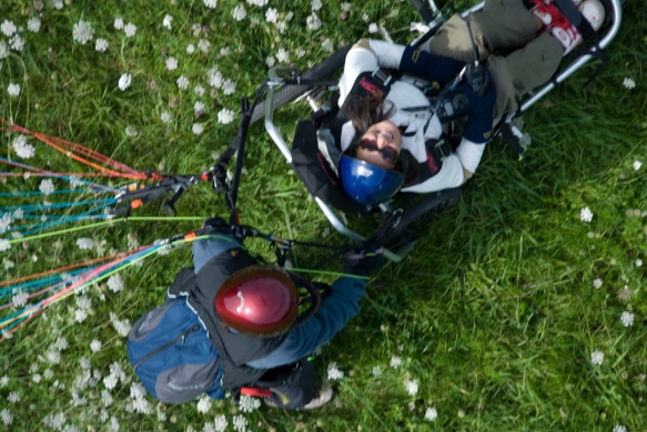 Camille et Stéph à l'atterro